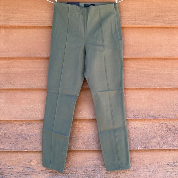 Banana Republic Sage Green Sloan Legging Bi-Stretch Ankle Pants Size 4 NWT - Picture 1 of 16
